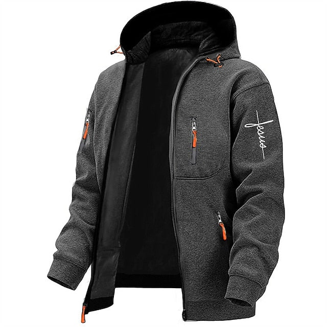 Krohn-e | Freizeit Herren Hoodie mit Grafik