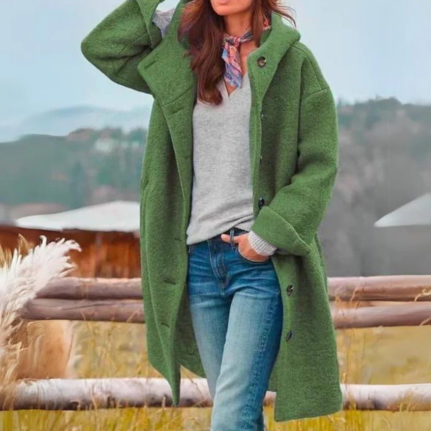 Krohn-e | Oversize-Jack - stilvolle Fleece-Damenoutdoor