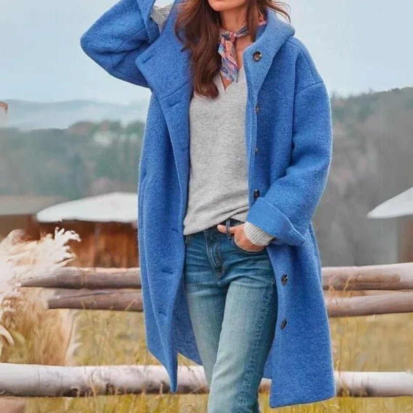 Krohn-e | Oversize-Jack - stilvolle Fleece-Damenoutdoor