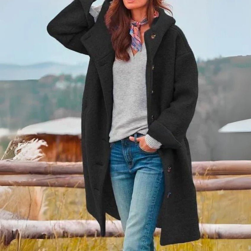 Krohn-e | Oversize-Jack - stilvolle Fleece-Damenoutdoor