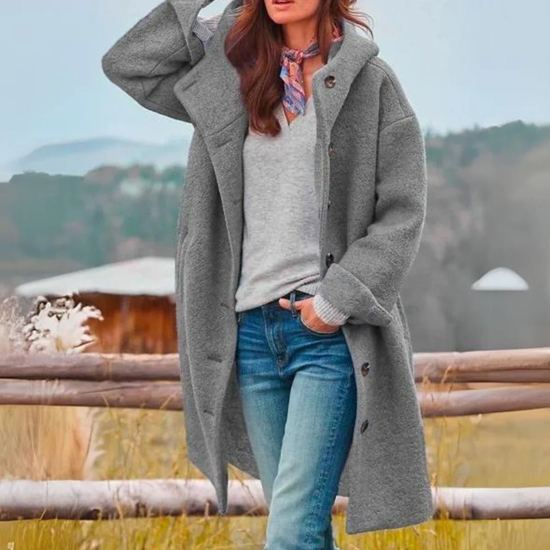 Krohn-e | Oversize-Jack - stilvolle Fleece-Damenoutdoor