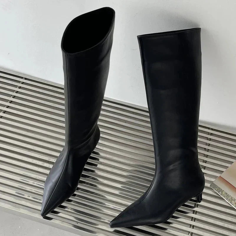 Krohn-e | Knielange Stiefel Kniehoch