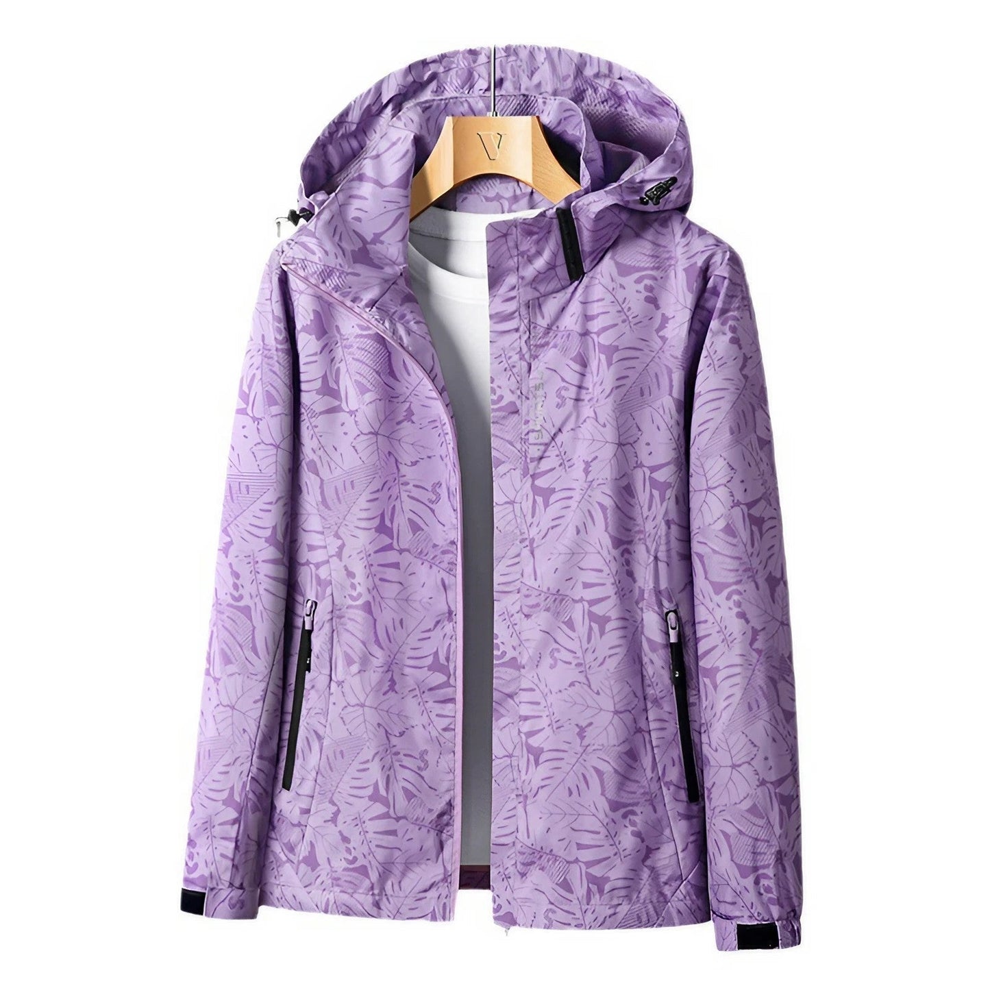 Krohn-e | Outdoorjacke mit Kapuze für Damen - Langarm