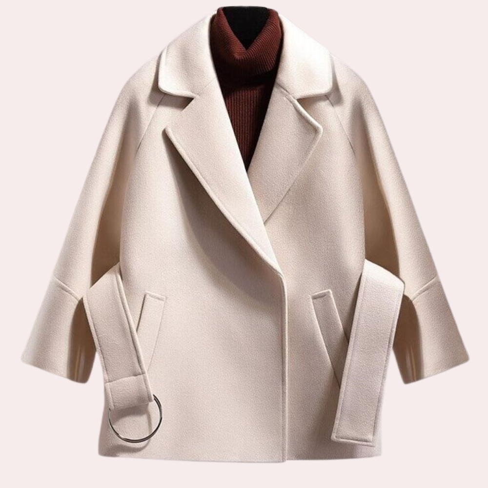 Damenjacke Delaney: modischer Gürtel, stylisches Design