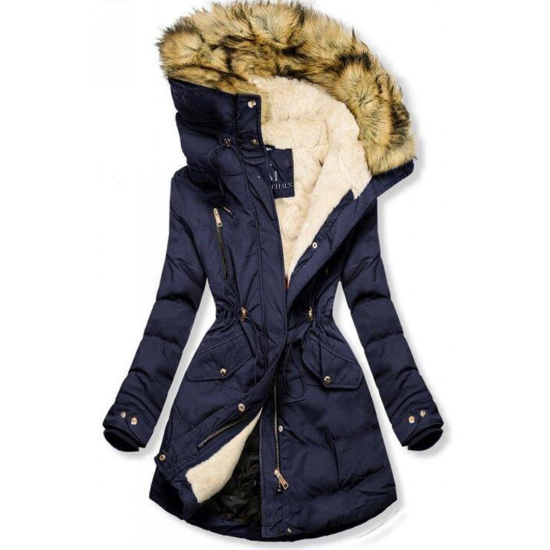 Krohn-e | Gepolsterte Jacke mit Warmem Plüschfutter