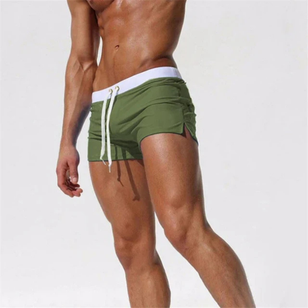 Niklas | Herren Kurze Slim Fit Badeshorts
