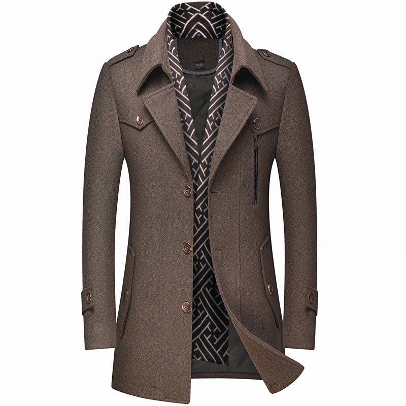 Krohn-e | Elegante und warme Winterjacke für Herren