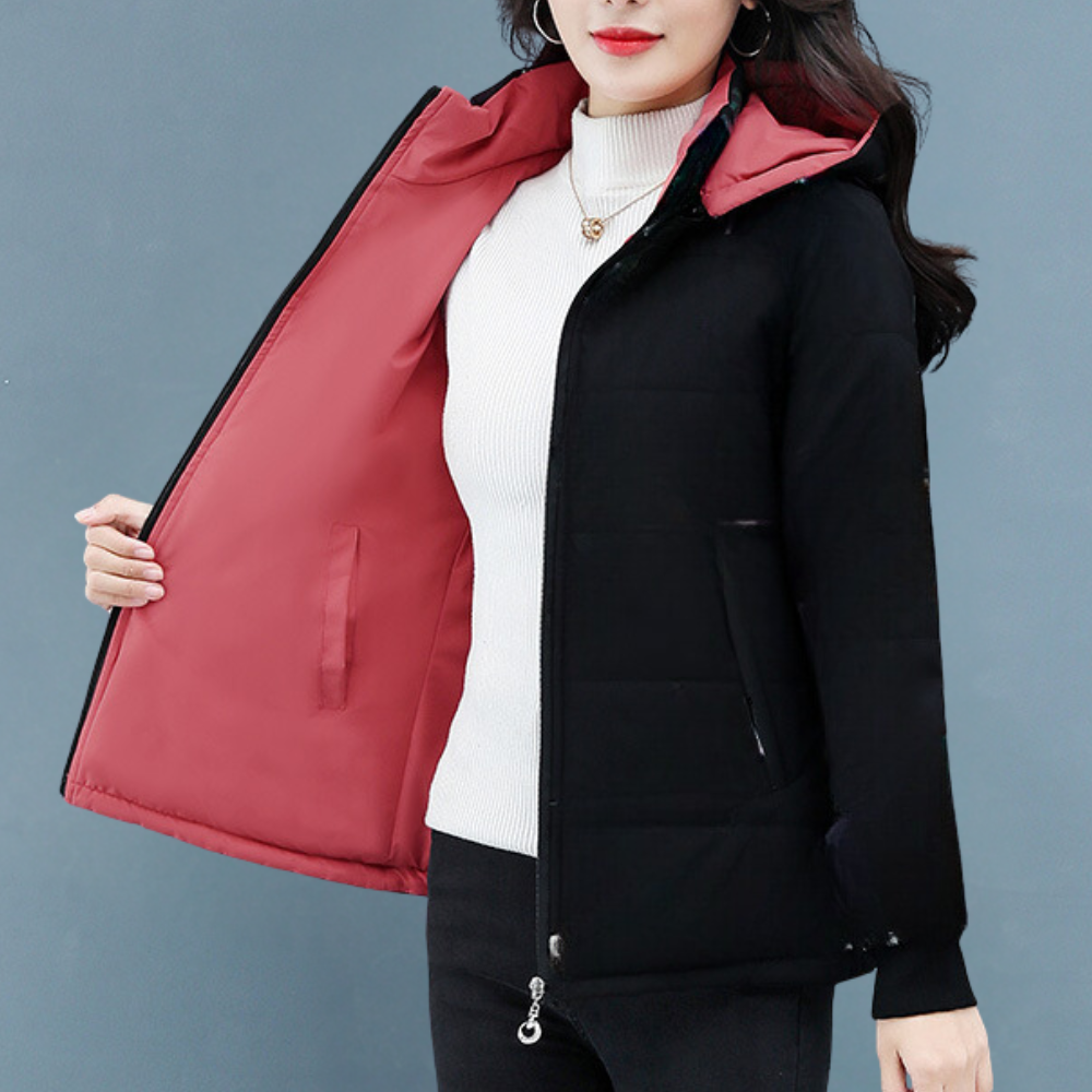 Krohn-e | Moderne Wendbare Winterjacke für Frauen