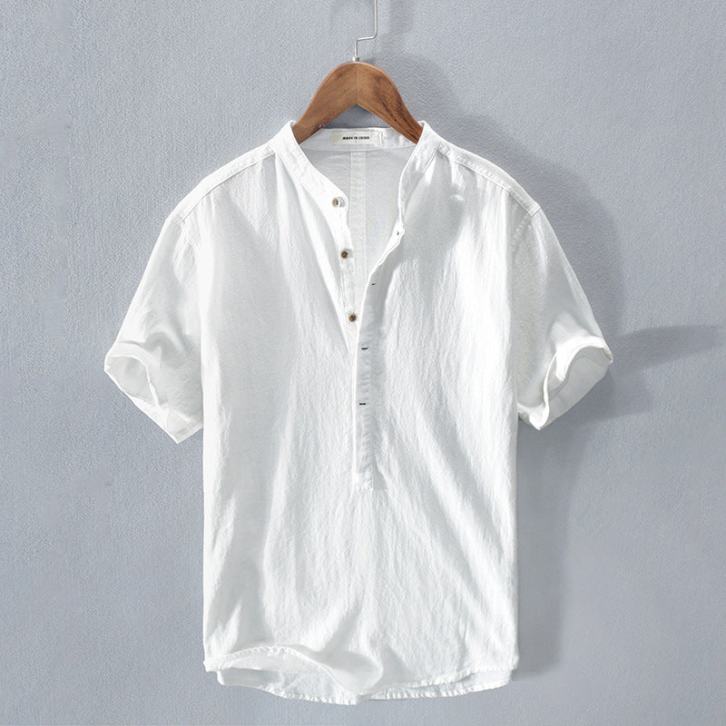 Bonafita Jack: Linen-Cotton Shirt