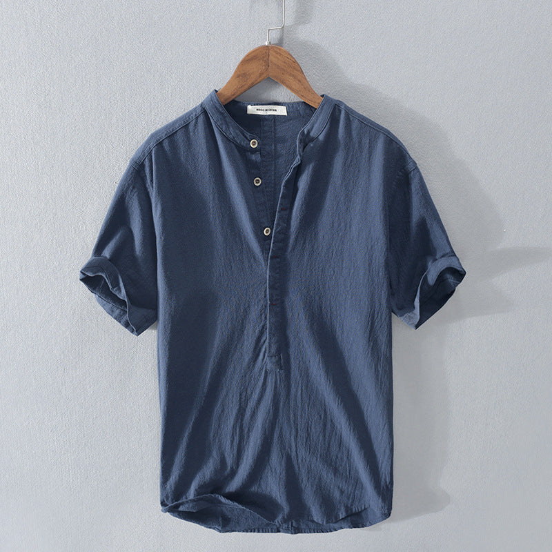 Bonafita Jack: Linen-Cotton Shirt