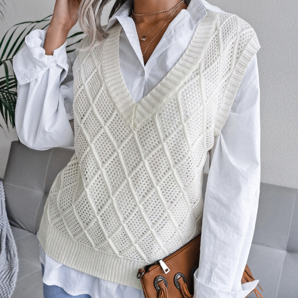 Krohn-e | Trendy Gestrickter Pullover für Damen
