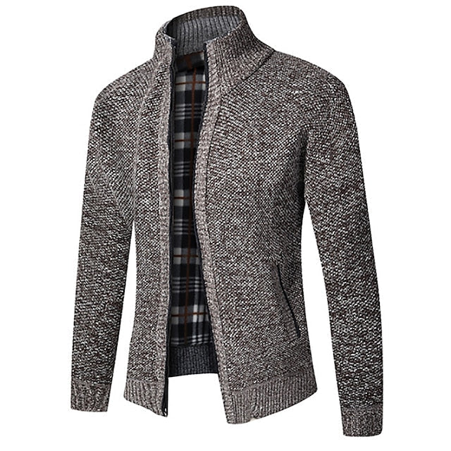 Herren-Zipperpullover