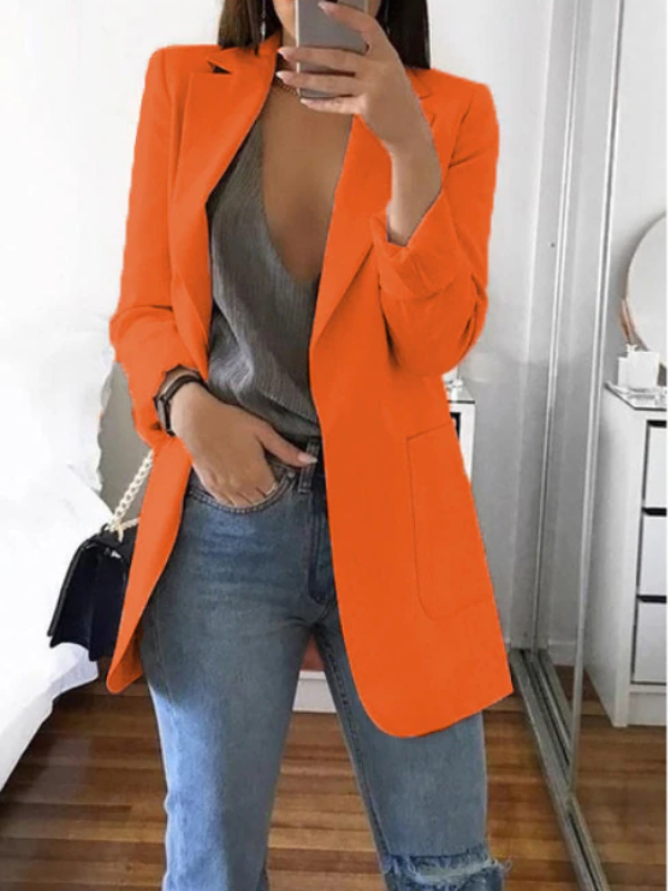 Krohn-e | Slim-Fit Blazer Modern und Elegant