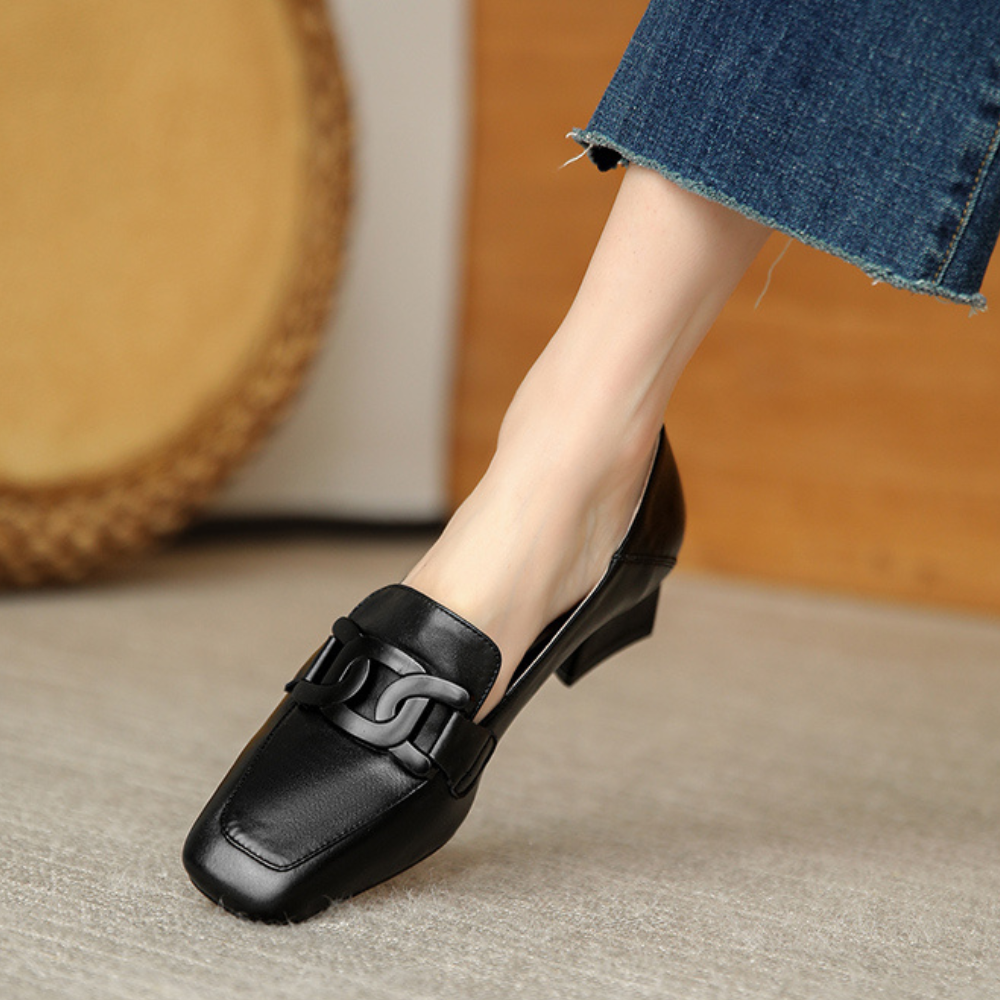 Damen-Slipper aus Leder, orthopädisch, bequem und stylisch für jeden Tag