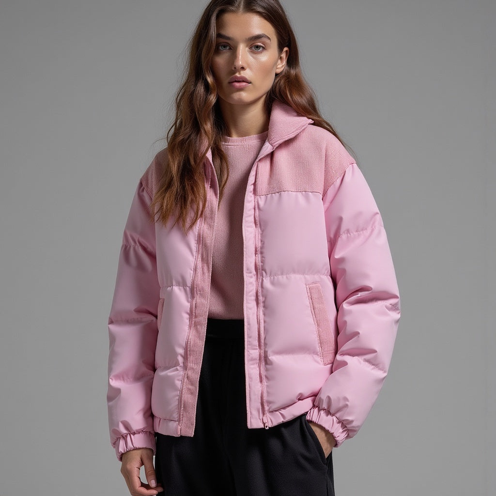Elli Corduroy Puffer Jacket