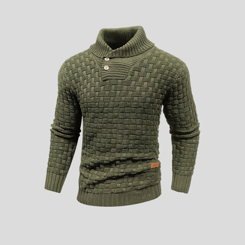 Krohn-e | Thermo Gestrickter Pullover