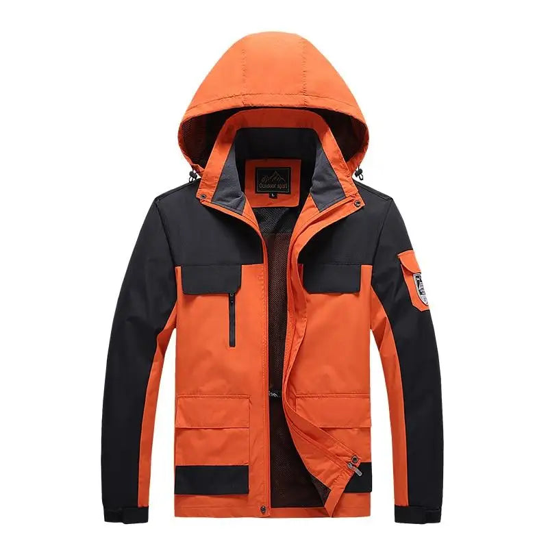 Krohn-e | Herren Parka - Military Green Windbreaker