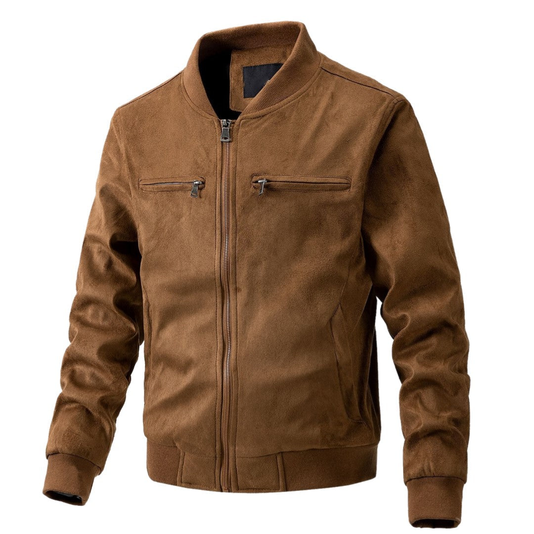 Krohn-e | Wildlederjacke mit warmer Fütterung