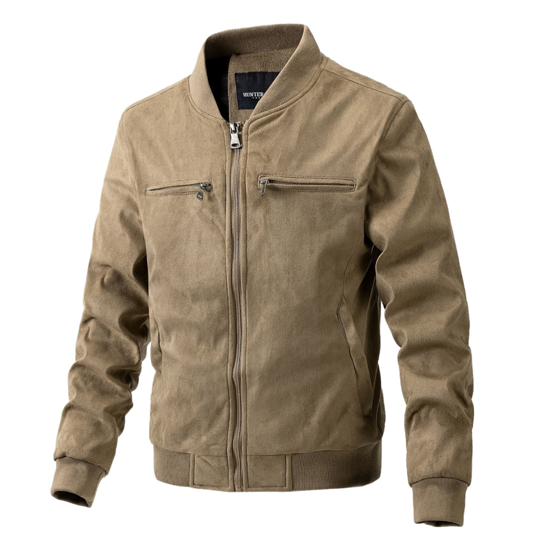 Krohn-e | Wildlederjacke mit warmer Fütterung