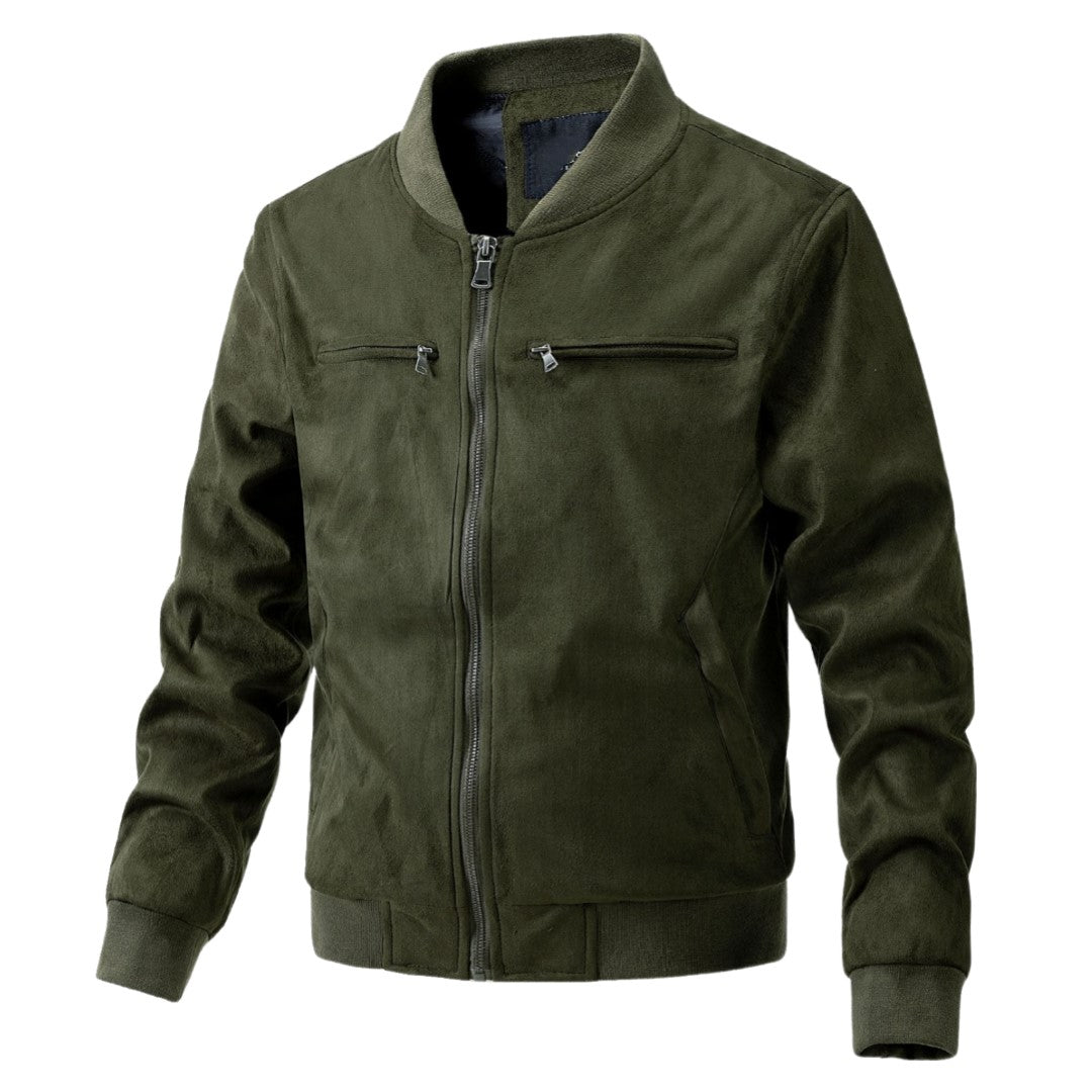 Krohn-e | Wildlederjacke mit warmer Fütterung