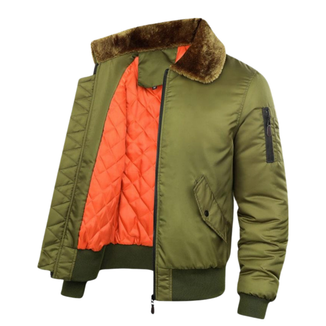 Krohn-e | Gefütterte Bomberjacke