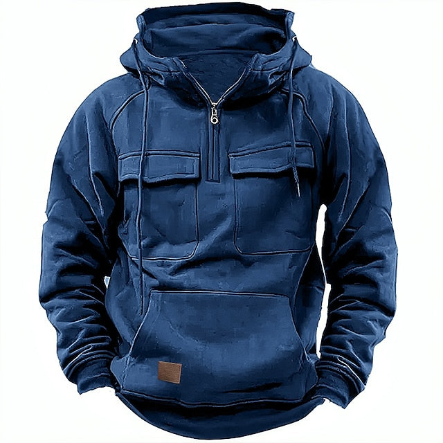 Michel™ - Weicher Wollpullover mit Zipper für den Winter