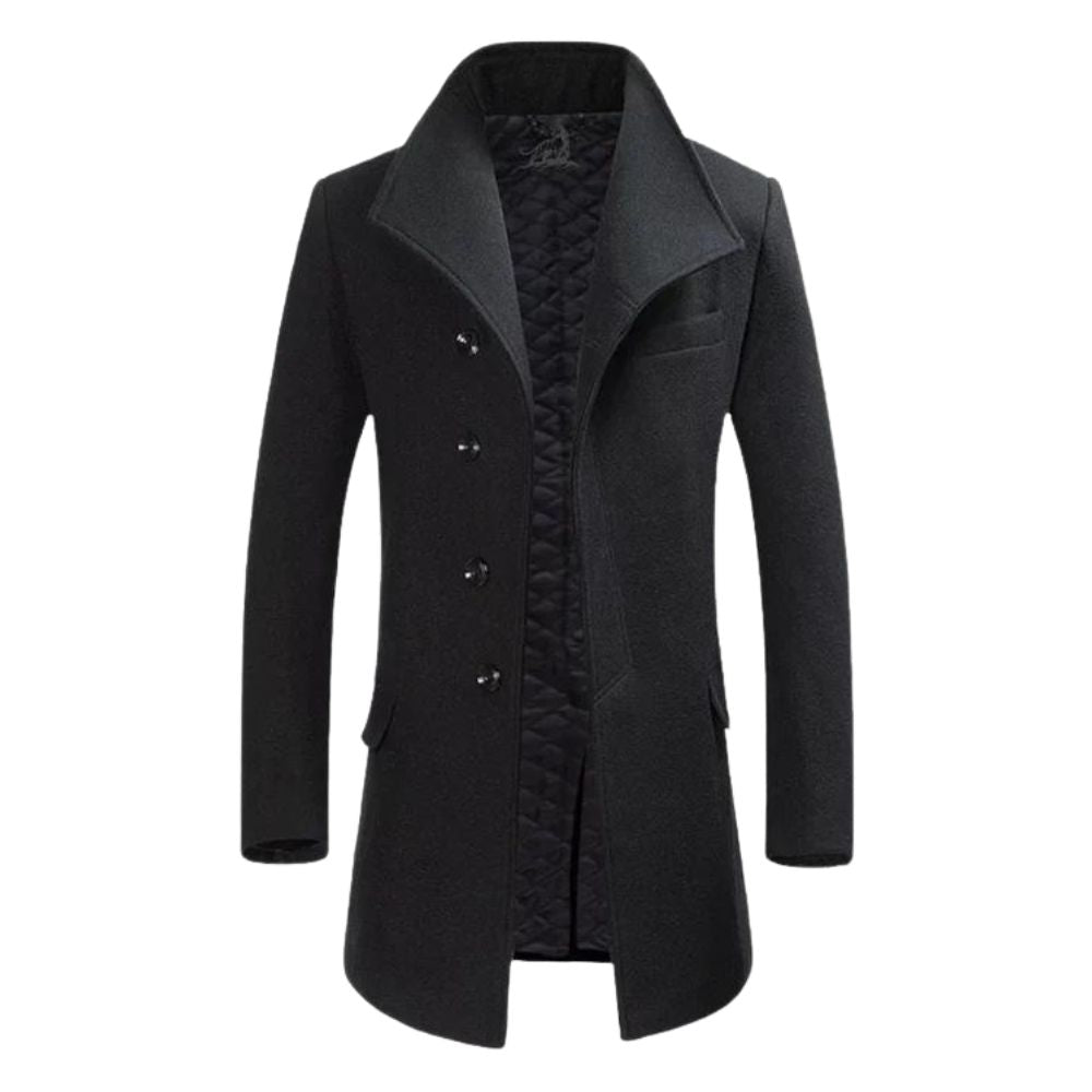 Krohn-e | Eleganter Wollmantel für Herren