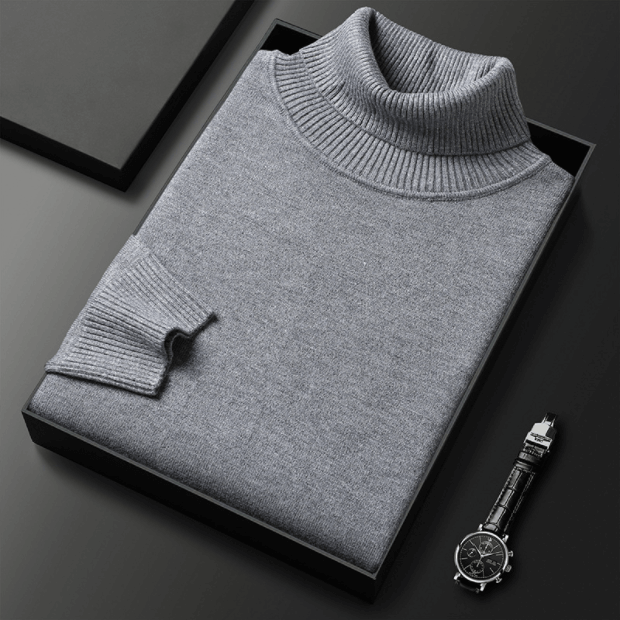 Hochwertiger Rollkragenpullover für Herren – Modell Torben