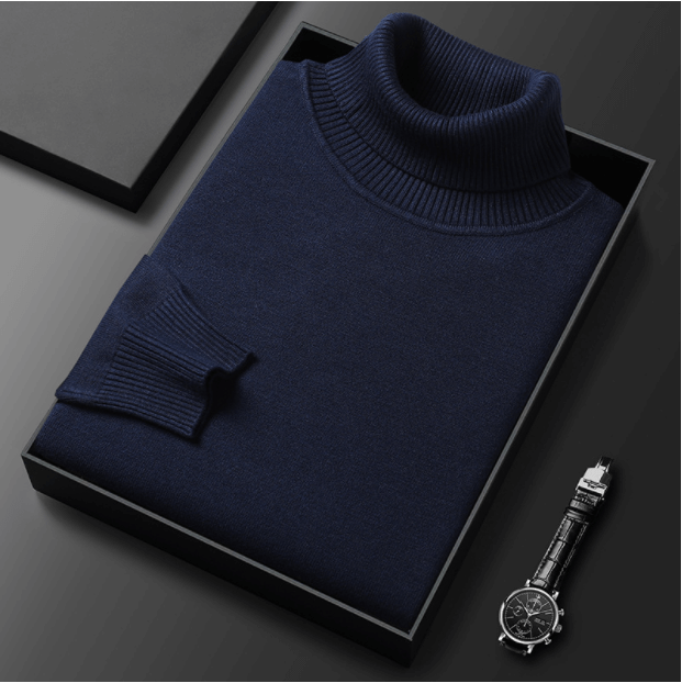 Hochwertiger Rollkragenpullover für Herren – Modell Torben