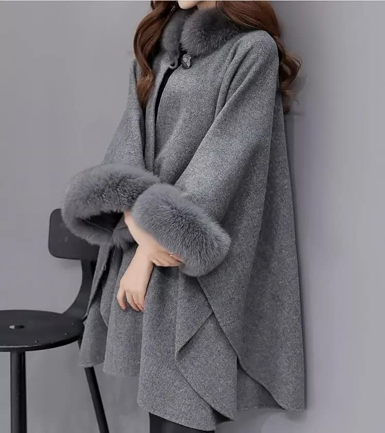 Krohn-e | Furrycoat Pelzjacke für Damen