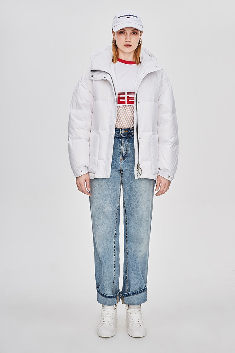 Krohn-e | Damen-Steppjacke mit Gürtel "Street Chic"