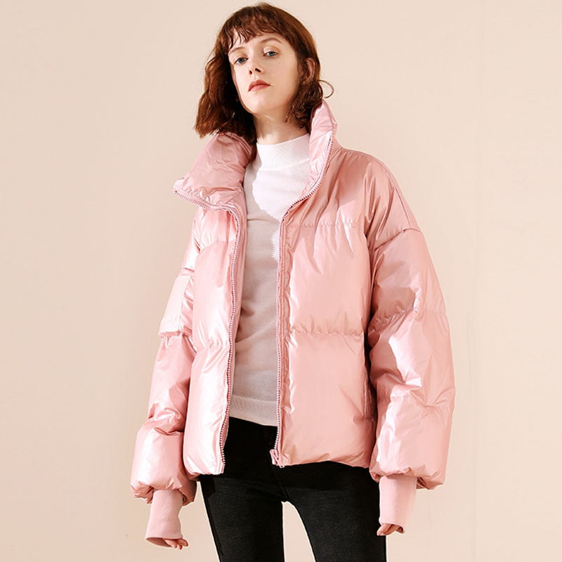 Krohn-e | Lucky Five Metallic Urban Oversize Jacke
