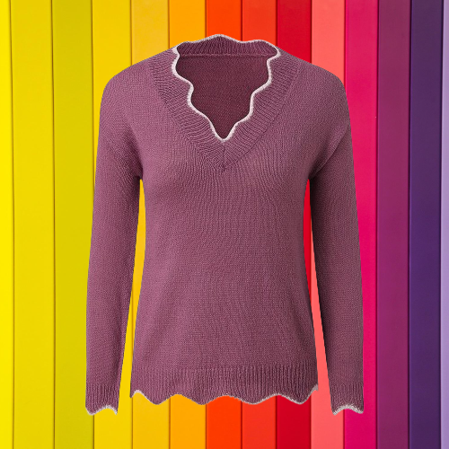 Stilvoller Frühlings-Pullover mit hoher Wärmefunktion