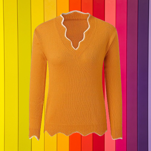 Stilvoller Frühlings-Pullover mit hoher Wärmefunktion