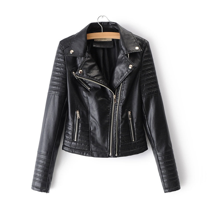 Krohn-e | Mutige Lederjacke für Frauen
