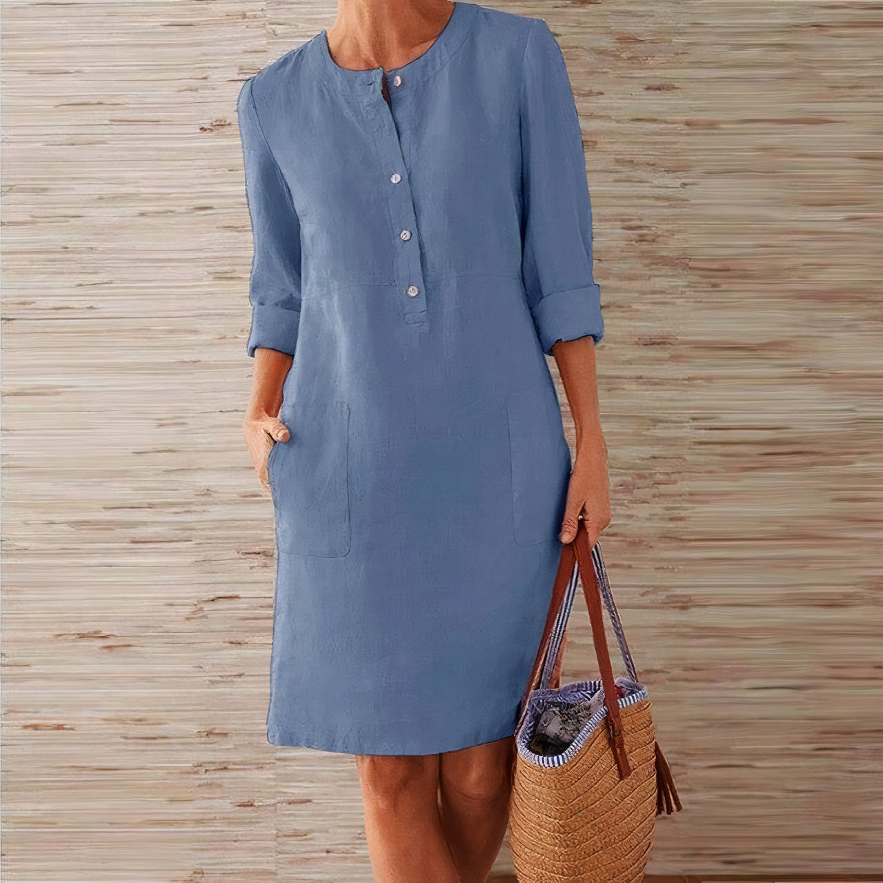 Komfortables Frühlings-Sommerkleid Ginny