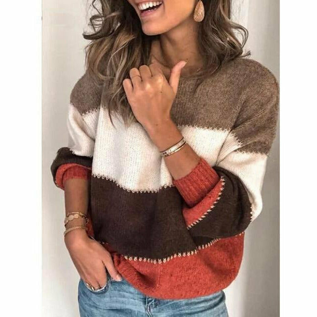 Krohn-e | O-Neck Pullover aus Weichem Garn