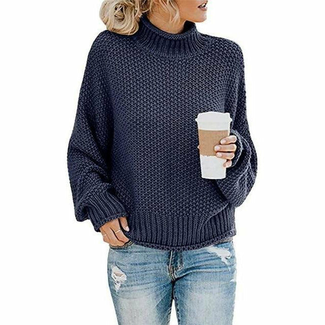 Krohn-e | Lässig Gestrickter Pullover