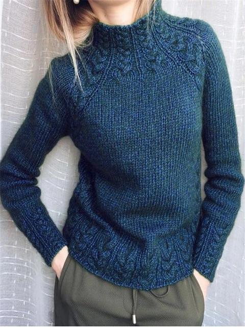 Bequemer und schöner Pullover