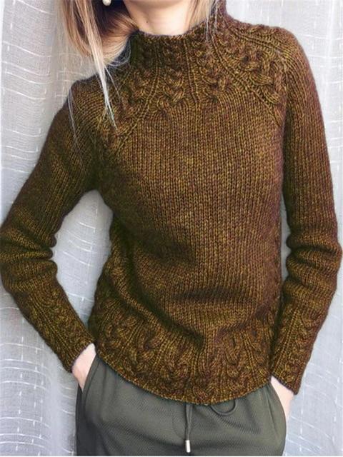Bequemer und schöner Pullover
