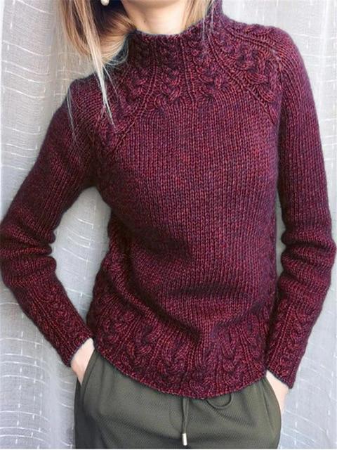 Bequemer und schöner Pullover