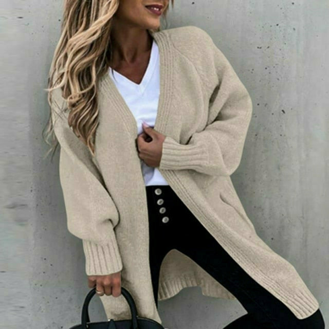 Krohn-e | Lockerer Fester Strickjacke