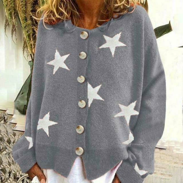 Krohn-e | Pullover mit Sternenprint