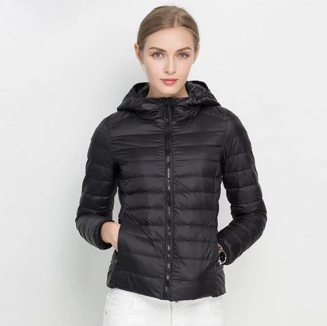 Krohn-e | Urban Chic Leichtgewicht Daunenjacke