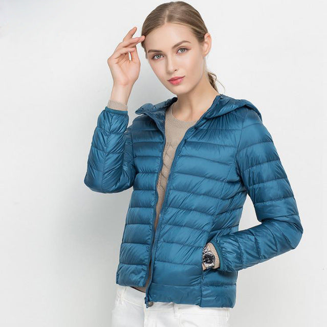 Krohn-e | Leichte Jacke "Urban Chic aus Daunen
