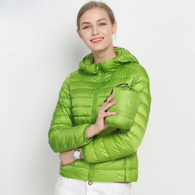 Krohn-e | Urban Chic Leichtgewicht Daunenjacke