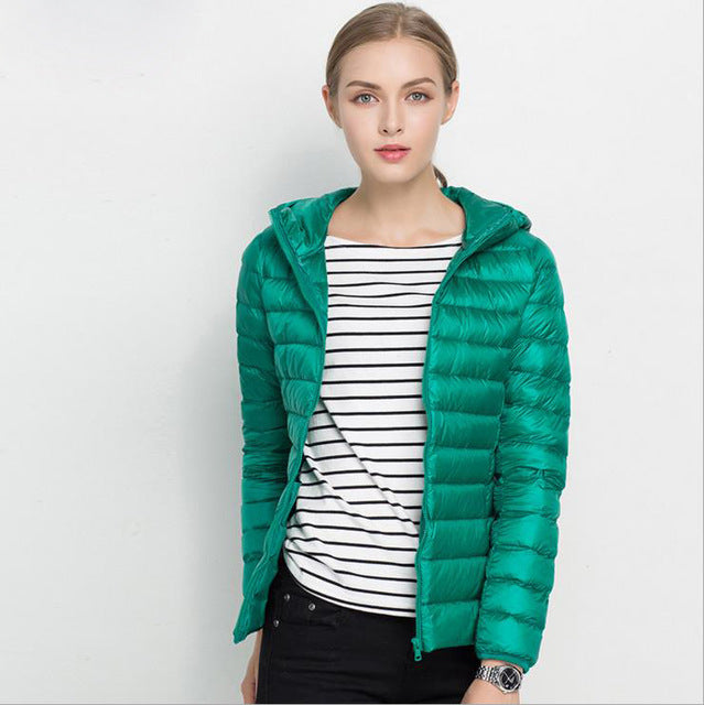 Krohn-e | Leichte Jacke "Urban Chic aus Daunen