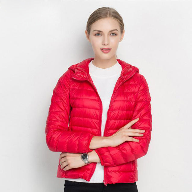 Krohn-e | Urban Chic Leichtgewicht Daunenjacke