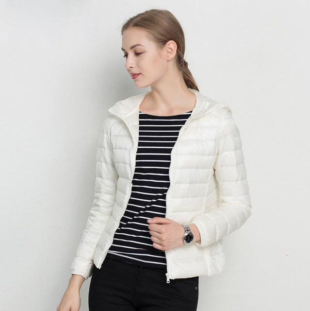 Krohn-e | Urban Chic Leichtgewicht Daunenjacke
