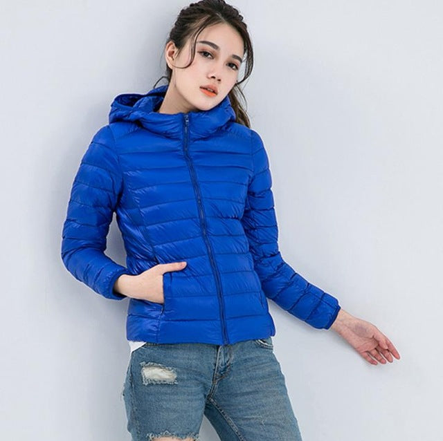 Krohn-e | Leichte Jacke "Urban Chic aus Daunen